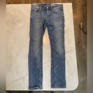 All Saints “Cigarette” Denim Jeans Medium Wash Skinny Fit Size 30 Lightly Worn